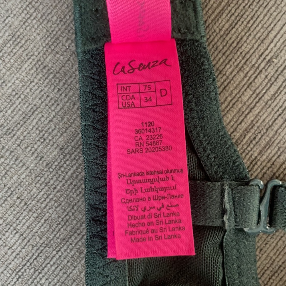 La senza dark green lace beyond sexy bra - Picture 3 of 3